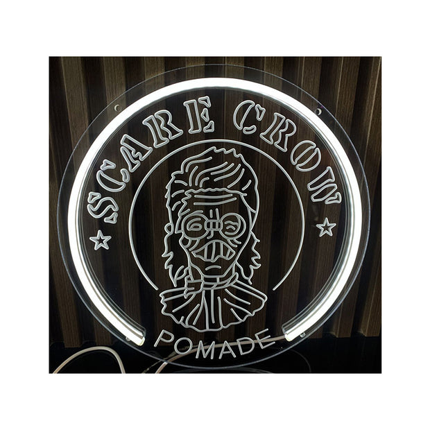 Insegna Luminosa Neon Led  // Scarecrow Pomade