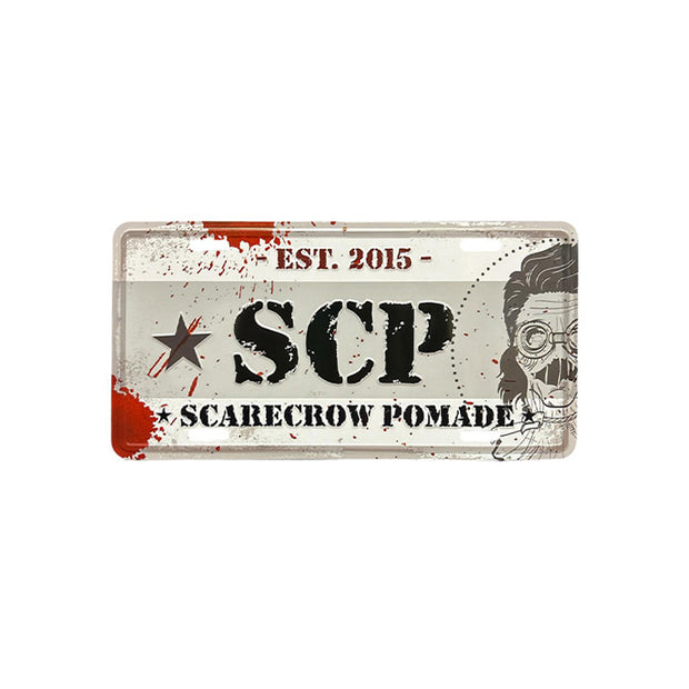 Targa Decorativa - License Plate  // Scarecrow Pomade